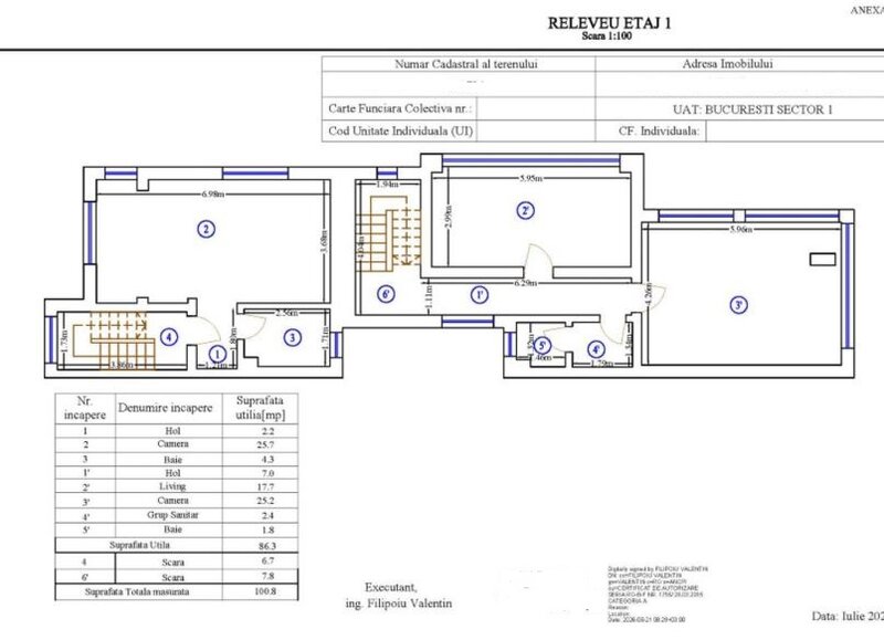 Titulescu, adiacent, cladire multifunctionala 600 mp, 13 camere.