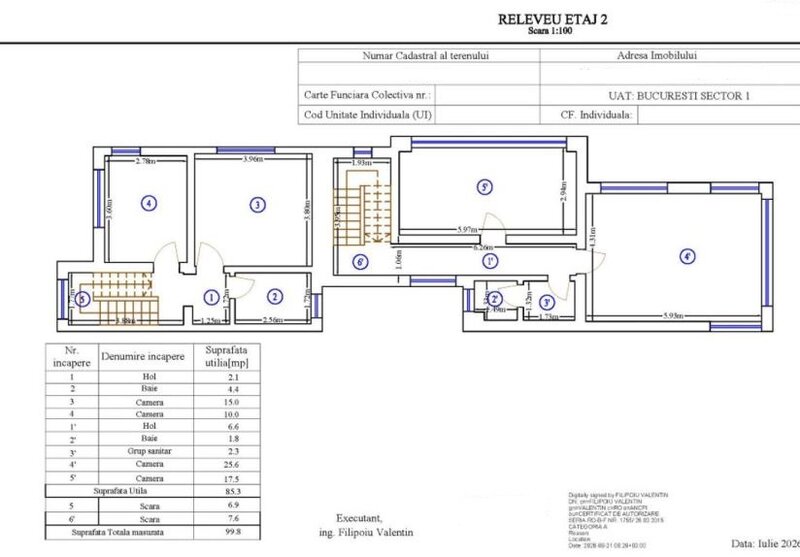 Titulescu, adiacent, cladire multifunctionala 600 mp, 13 camere.