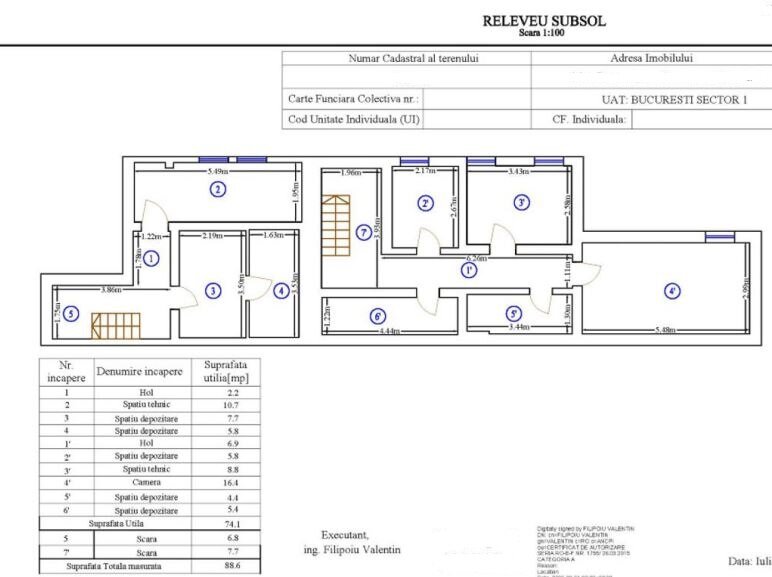 Titulescu, adiacent, cladire multifunctionala 600 mp, 13 camere.